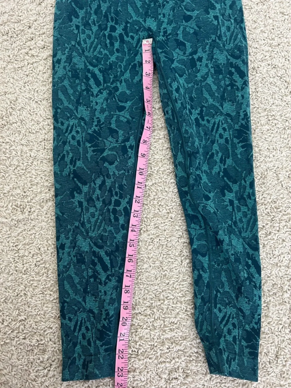 Gymshark Adapt Animal Seamless Leggings Butterfly Teal